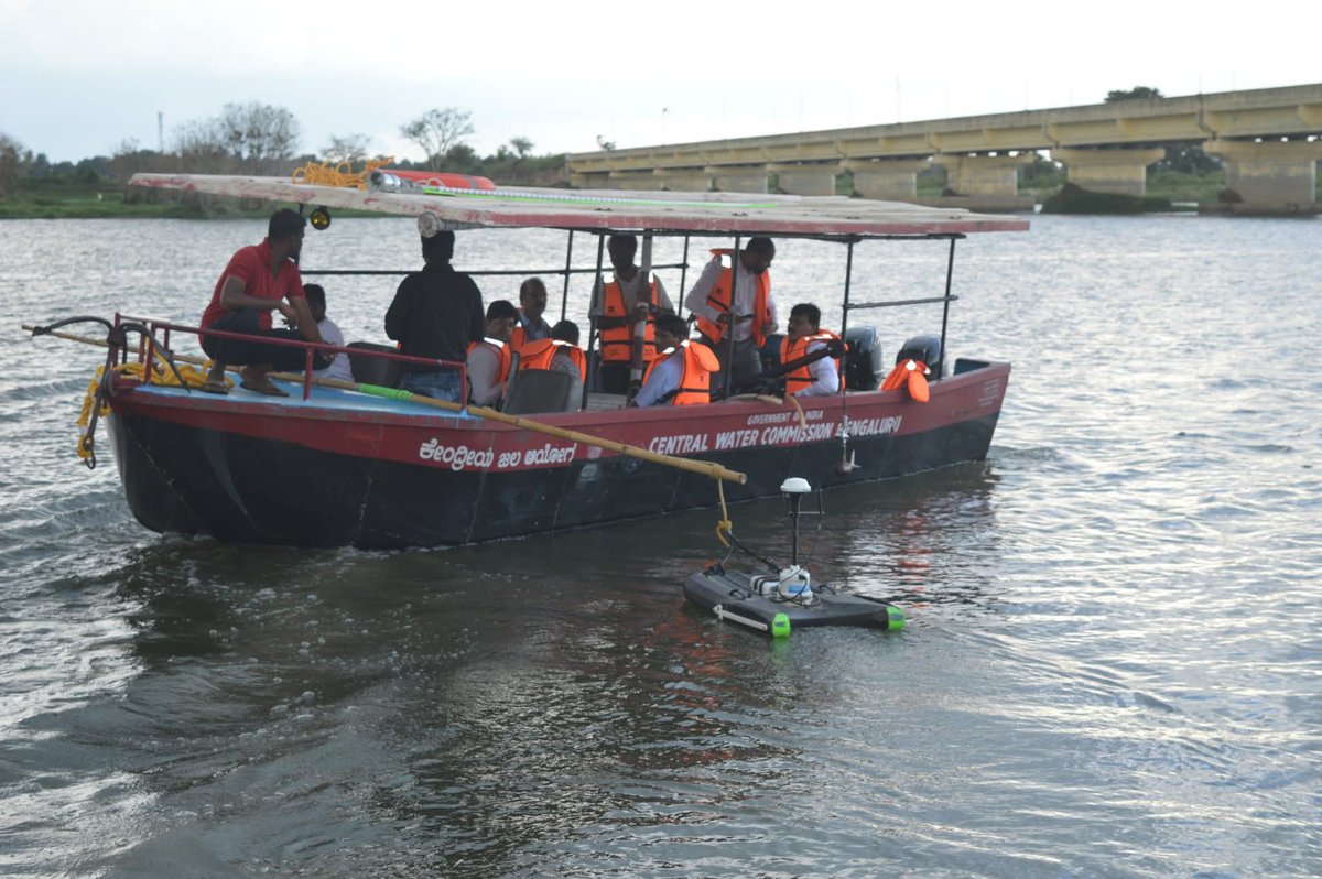 BangaloreCwc's tweet image. Shri V.L. Kantha Rao, Secretary, D/o WR, RD&amp;amp;GR, Ministry of Jal Shakti, visited the Kollegal Hydrological Observation Sites under CD, CWC Bengaluru on 25.09.2025.The visit was attended by CE, CWC Bengaluru, Director (Monitoring ), EE (CD),&amp;amp; other senior officers.#SwachhataHiSeva