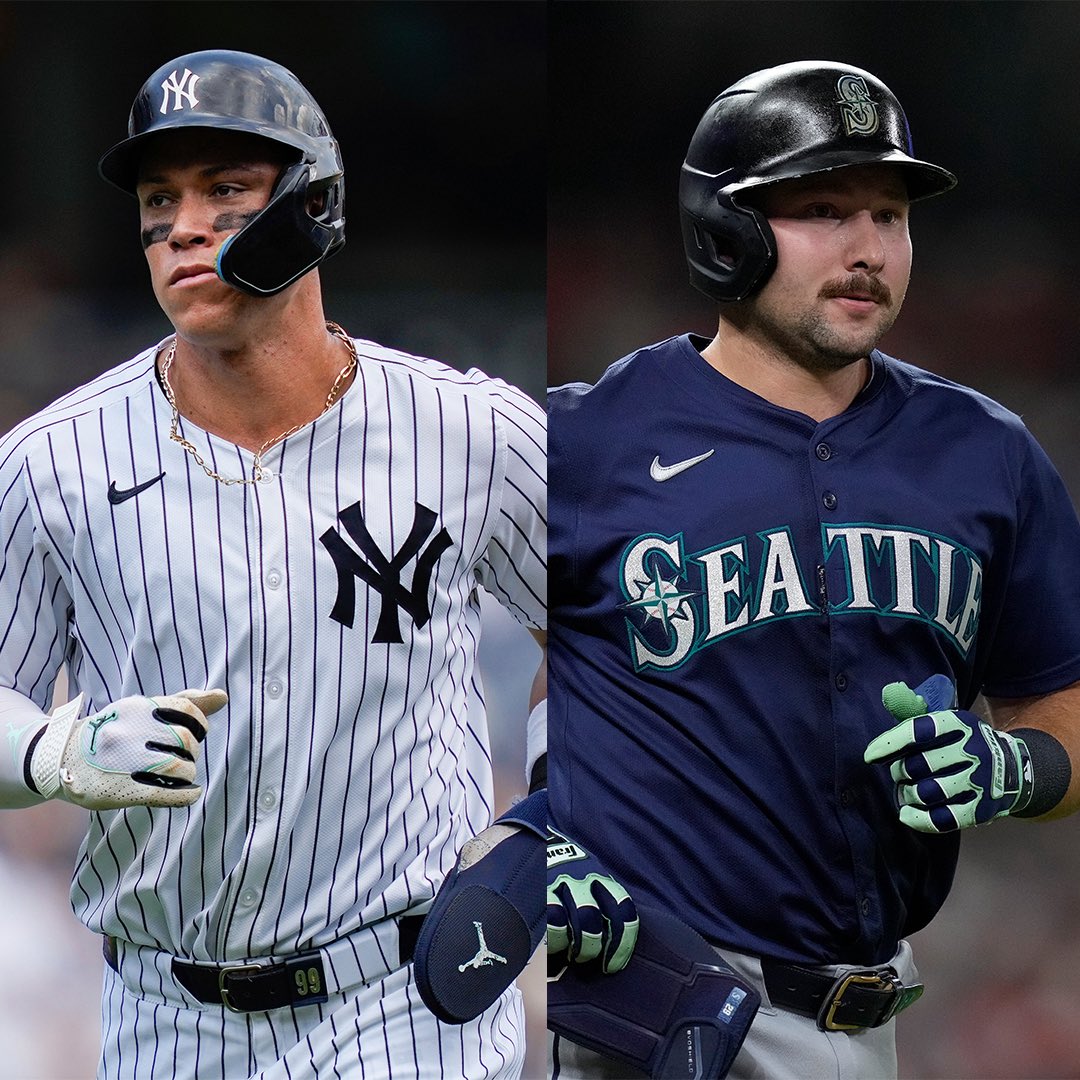 Tonight’s numbers as there’s now just one day left in the MVP race…

Aaron Judge as a RF: 2-for-4, HR, 3 RBI, SO

Cal Raleigh as a DH: 0-for-4, 3 SO

Aaron Judge hasn’t struck out three times in a game since July 18. Cal Raleigh has done it nine times since then