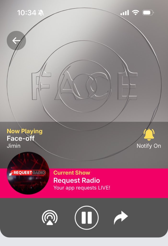 angelmochi9513's tweet photo. @channelrradio Thank you so much for playing #Face_off by #Jimin 🫶
I like Jimin's voice so much🥹 https://t.co/XvhhrEyxuN
