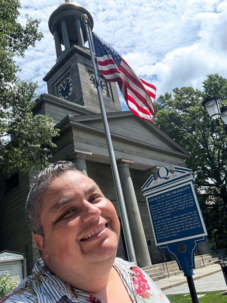 PresidentsVisit's tweet image. The Church of the Presidents: inside the sanctuary of United First Parish, and the tablets for Presidents John and John Quincy Adams 🪦🦅🇺🇸🏛️⛰️🏊🏼☀️⛱️ 

Check out “John Adams’ Tomb” for the site! visitingthepresidents.com/2022/03/08/sea…

#JohnAdams #JohnQuincyAdams #Quincy #president