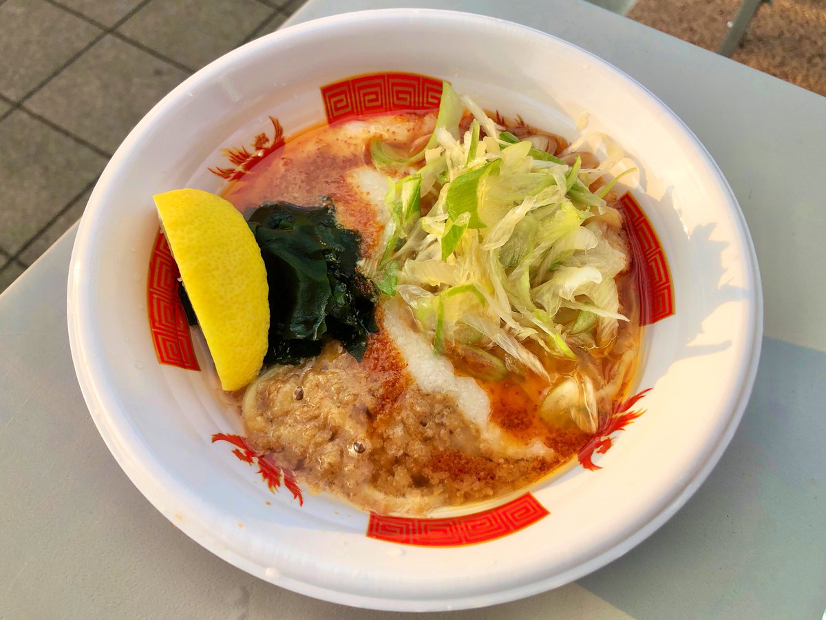 TAKAMARU_1118's tweet photo. 昨日は #中野ラーメン祭2025 を楽しみすぎました🍜😋
#中野ラーメン祭 #中野四季の森公園イベントエリア
#ほたて日和 #ほたての昆布水つけ麺秋
#讃岐うどんいわい #だしと麺遊泳 #冷やし肉南蛮
#ゴールデンタイガー #AKM #アブラかけ麺 #JBZ
#menu をフォローしてガラポン回したら1等賞当たりました🎯 https://t.co/gOAG35VL94