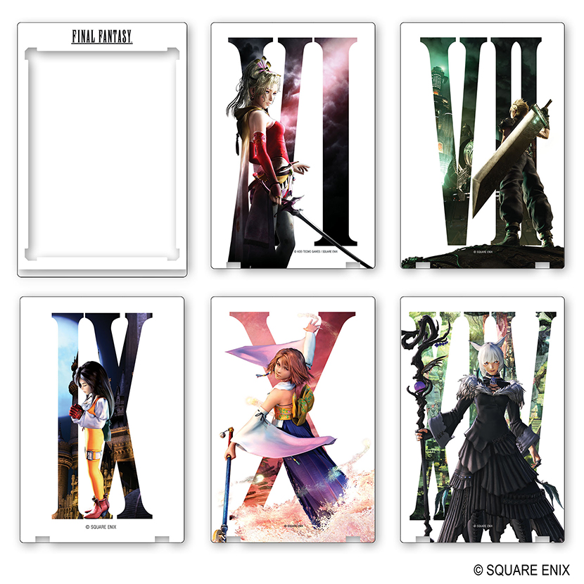 ファイナルファンタジー」より、カードの保護にも、ディスプレイにも
