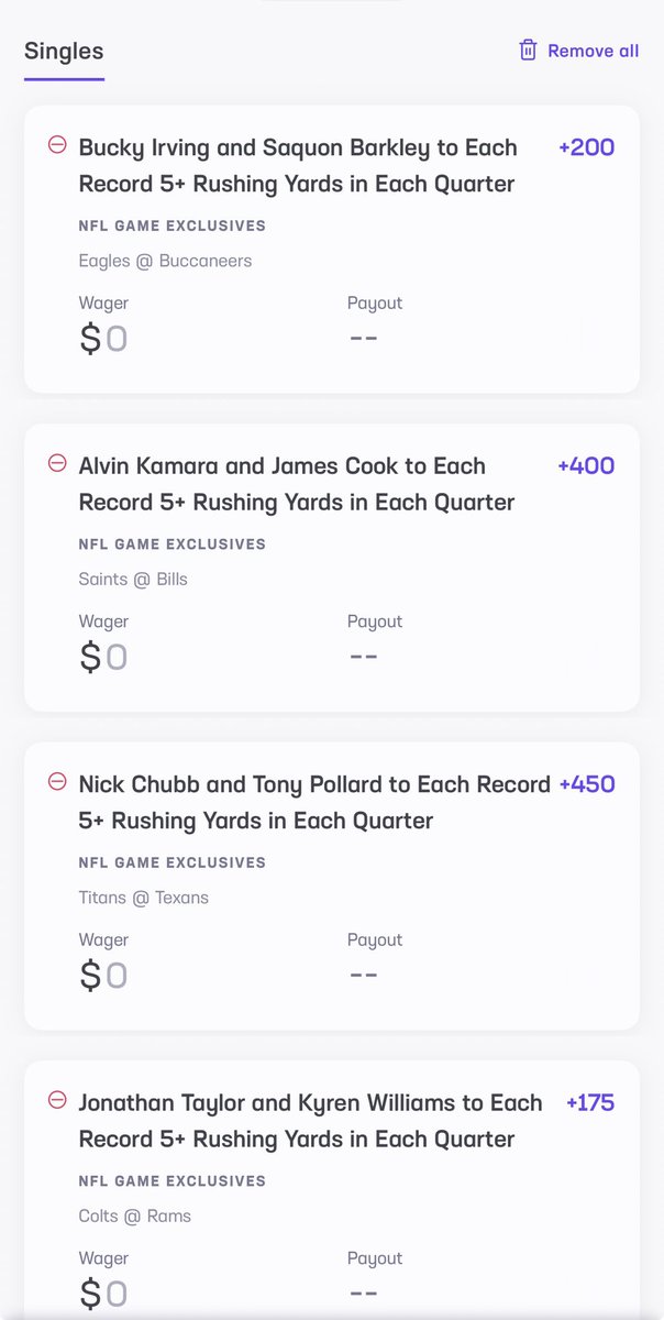 Zeeuno_'s tweet photo. @BeatinTheBookie Also I guess we can’t parlay NFL Exclusives anymore either @BeatinTheBookie https://t.co/i5dw8agsAj