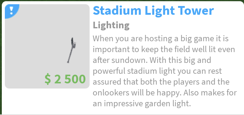 most people probably overlooked this but it is an absolute game changer for me. Ive tested it on a few plots and it is so useful for stadiums