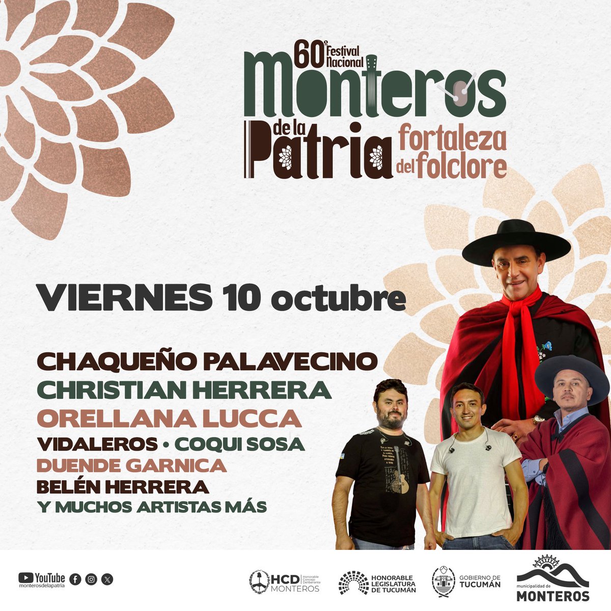 MonterosdPatria's tweet photo. ✅ Un fav,  un RT y arroba en este tuit  a tus amigos festivaleros.

#MonterosDeLaPatria #60Aniversario https://t.co/zbZF49HJxN
