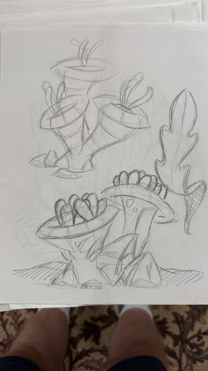 JMGstudios's tweet image. Some thumbnails and sketches for my kids book #sketch  #kidsbook #drawing