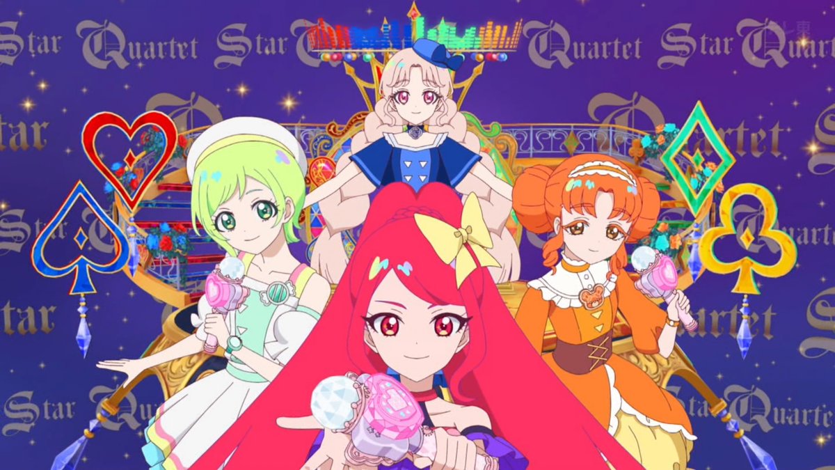 Quartet Star（カルテットスター） 一条寺 サクラ 二階堂 タマキ 三ツ