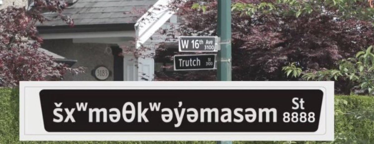 jonkay's tweet image. This farce somehow keeps getting more ridiculous 
Vancouver renames a city street to something no one can pronounce or spell bcuz, yknow, reconciliation 
Then it turns out they paid an indigenous band $33K to come to meetings to discuss it
Now they want to destroy the documents