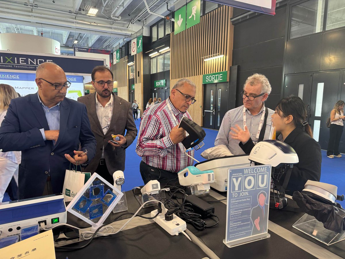 KernelMedical's tweet photo. Thank You for an Incredible EADV 2025 in Paris! 
Our latest innovations: RCM and X-ray Superficial Radiation Therapy  drew significant attention. 
Thank you for the trust and enthusiasm! 
https://t.co/FvVlVOQw9k 
sales10@kernelmed.com

#Kernelmedical #Dermatology #RCM #PDT #LLLT https://t.co/vSFxbcxJRk