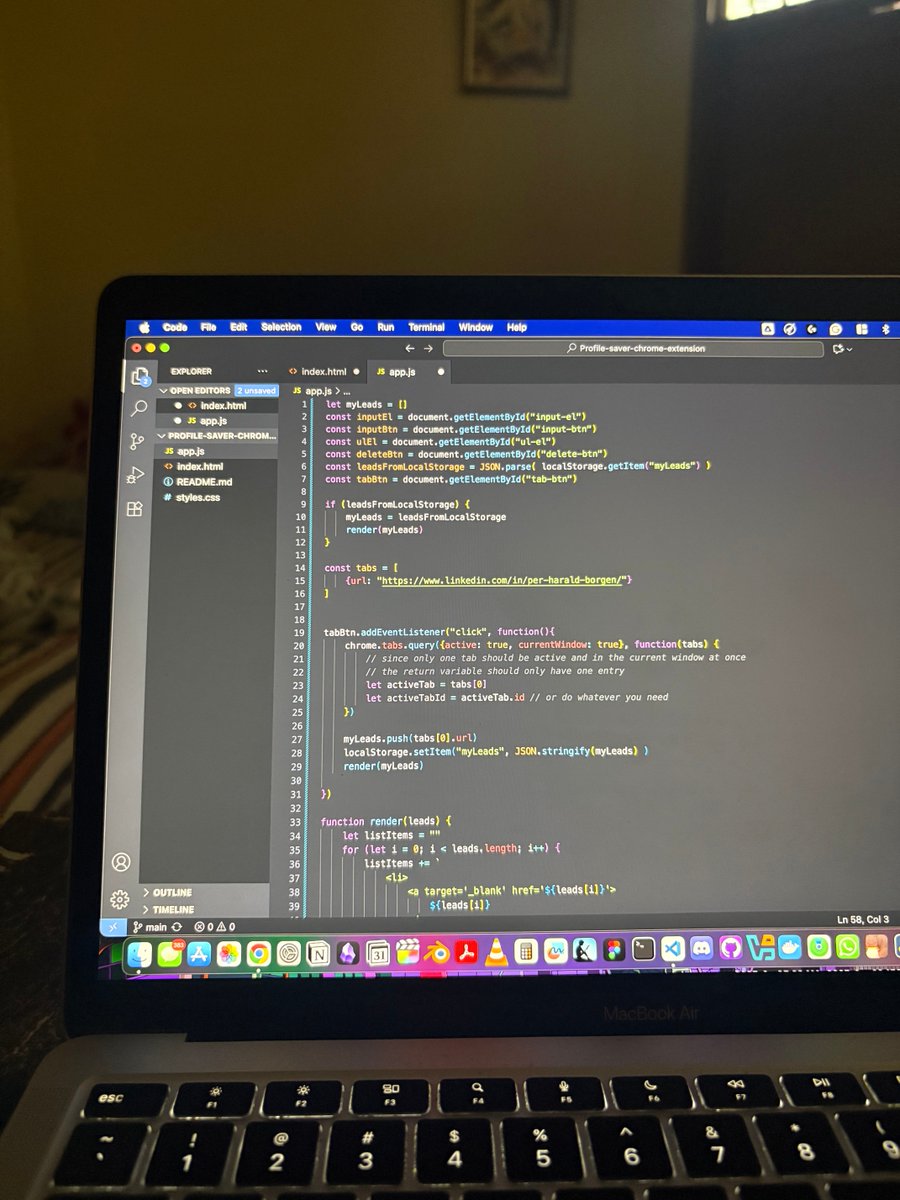 codeharmann's tweet image. Day 84 of Coding
Today, I have completed the "Learn JavaScript" course by Per Borgen from Scrimba by the end of the day.
and started building the projects on
- Build a Chrome extension
- Solo project: Unit converter
- Build a mobile app
#hackerrank #softwareengineering…