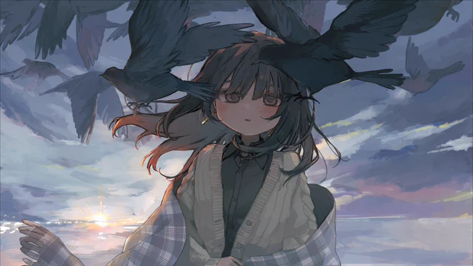 【お仕事告知】 三澤紗千香さんオリジナル曲「Wherever I am」イラストにてお手伝いさせて頂きました～!何卒! 新曲 4ヶ月連続公開企画の第一弾だそうです! 【オリジナル曲】Wherever I am / 三澤紗千香【リリックビデオ】