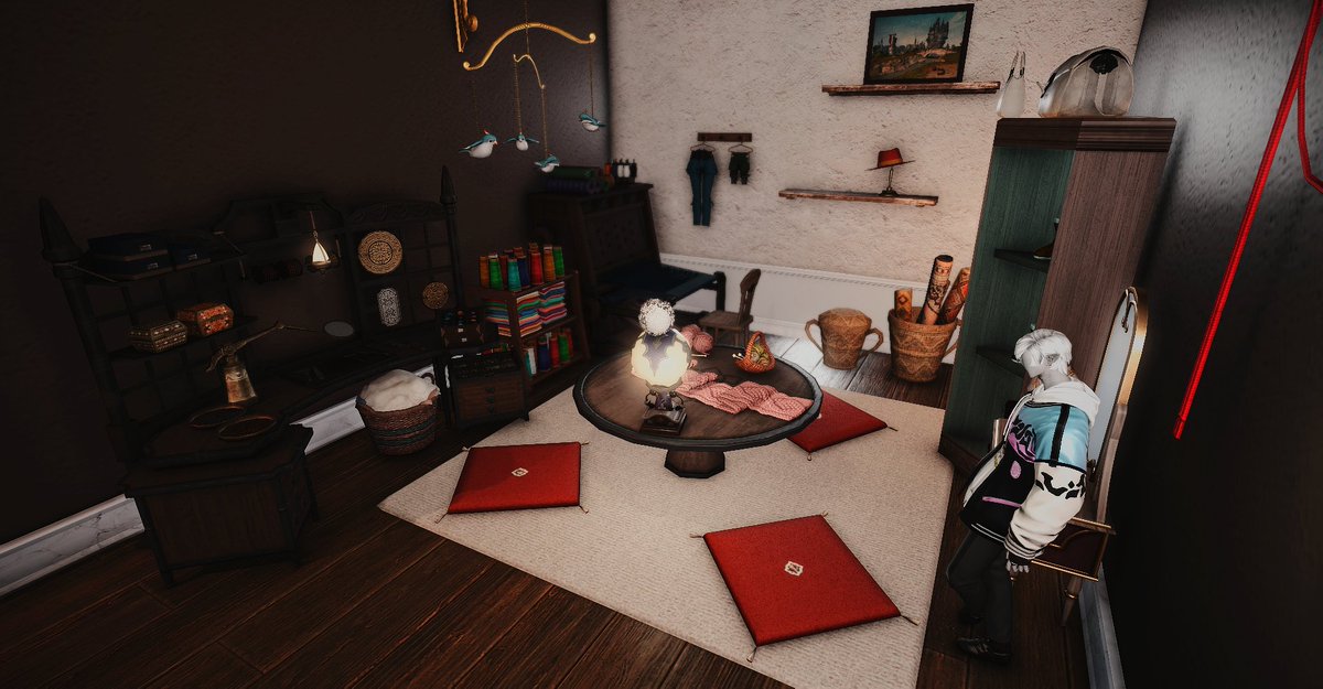 [초코보] 안갯빛 21-21 / #숲속의_늪 / 1F 바 &amp; B2 제작존 / 제작설비구비O / 제작, 잠수, 방문 언제나 자유롭게O

항상 만들어보고싶었던 주점과 제작자를 위한 제작존이 마련된 하우징을 소소하게 만들어서 열었습니다! 요즘 계속 파찾 올려두고 있으니 편하게 이용해주세요~