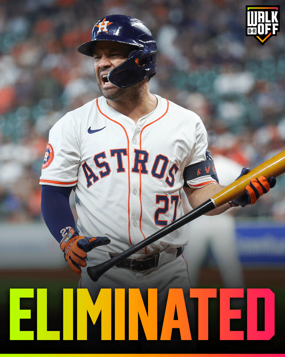 The Astros have been eliminated from postseason contention