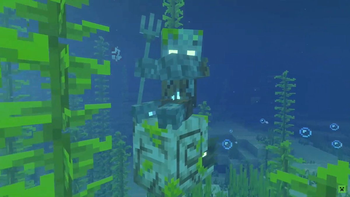 【新モブ「ゾンビオウムガイ」】

◆海洋バイオームにスポーン
・ドラウンドが乗った状態でスポーンすることもある

◆ゾンビオウムガイ自体は中立的モブ
・ドラウンドが乗っていると途端に危険なモブになる

◆ドロップアイテムは不明
・オウムガイの殻をドロップしてくれたら嬉しいな

#マイクラ