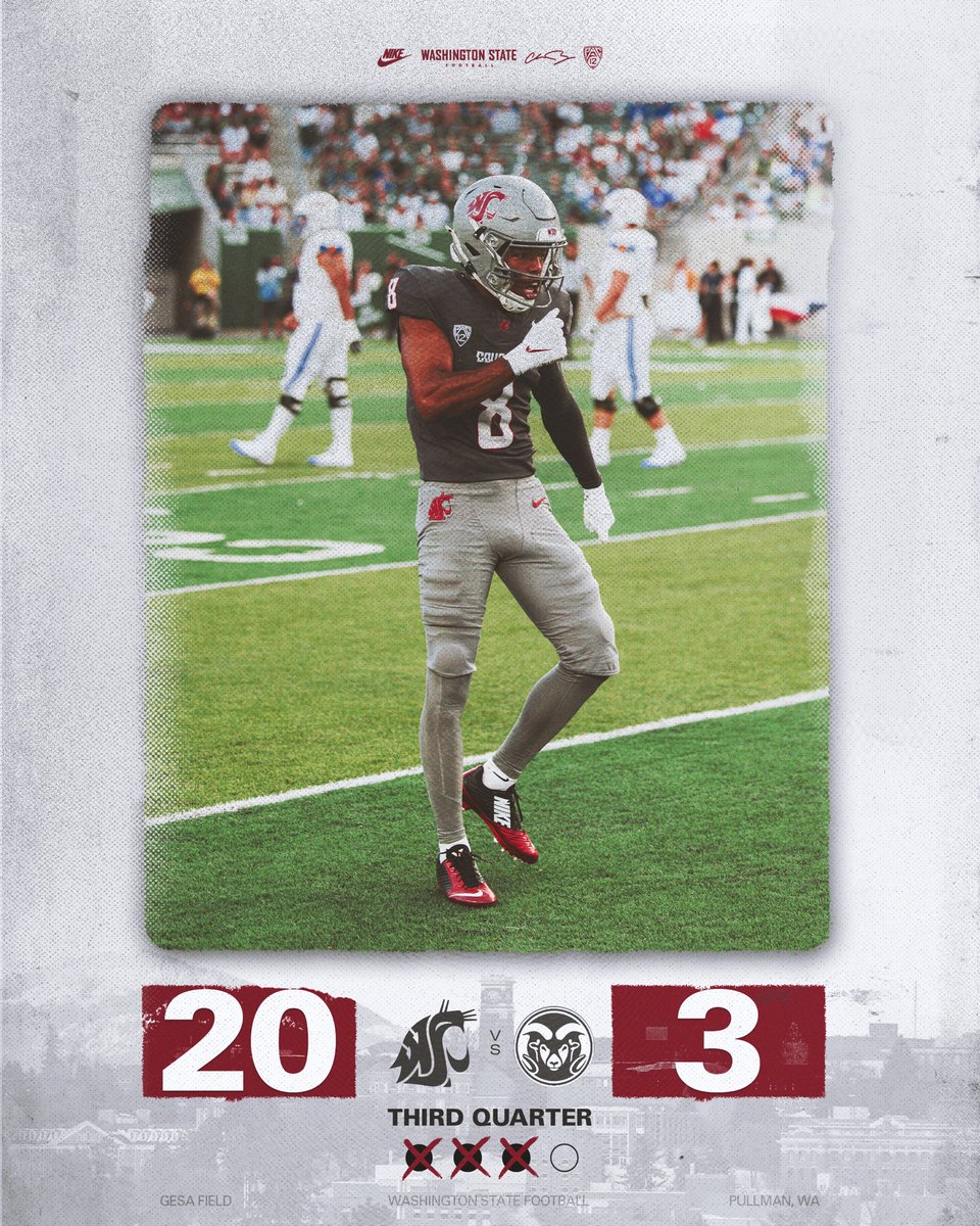 Quarter 3.

#GoCougs | #MadeOfCrimson