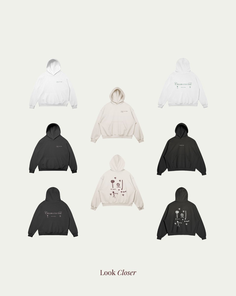 CielorStore's tweet photo. The CIELOR GYM hoodies are here to become essentials in your wardrobe.
Available from size S to 2XL, they’re designed to accompany you both in your training sessions and in your cozy days at home.

This collection introduces a variety of models, each carrying its own unique details, including hand-drawn doodles.

And remember, we ship worldwide with only a few exceptions, so you can enjoy CIELOR wherever you are.

Mark your calendar: 
📆 September 30 
⏰9.00AM BKK

#CIELOR #CielorAngels #BeMyAngel