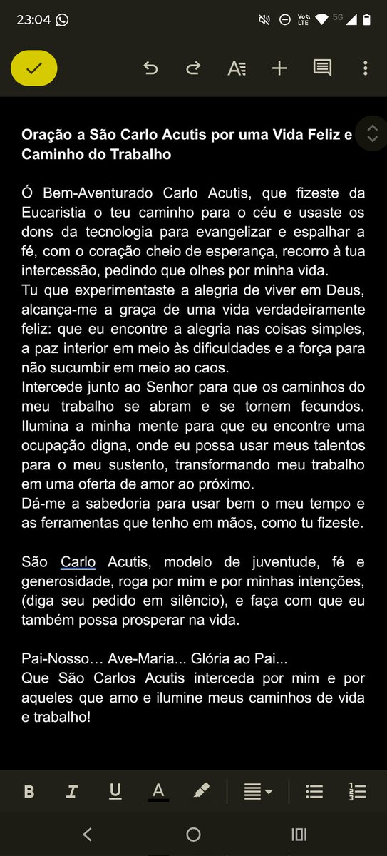 Essa madrugada eu tava pensando no meu trabalho extra,  que faço virtual e ele me veio à mente. 
Eu escrevo preces pra serem usadas na umbanda.  Pensei então em uma pra esse rapaz, logo em seguida fui dormir e acordei com um trabalho que tava com cliente indecisa, pago.