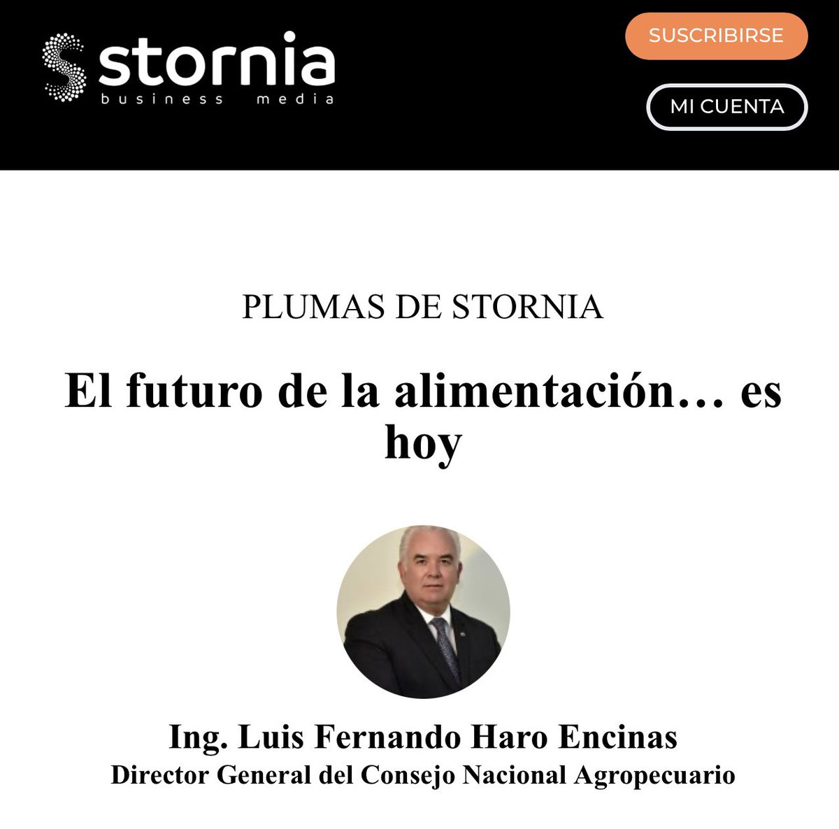 Luis Fernando Haro tweet media