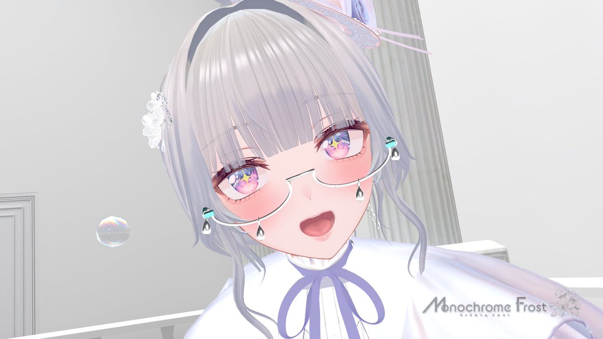 はるさめ雑貨店さんがコラボされるとのことで気になっていた「Monochrome Frost」さんにお邪魔してきました！

白がドレスコードというのは拝見していましたが、入った瞬間から装飾からキャストさんまでブランディングされていて世界観にすっかり惹き込まれました！（続
#MF_Memory #はるさめ雑貨店