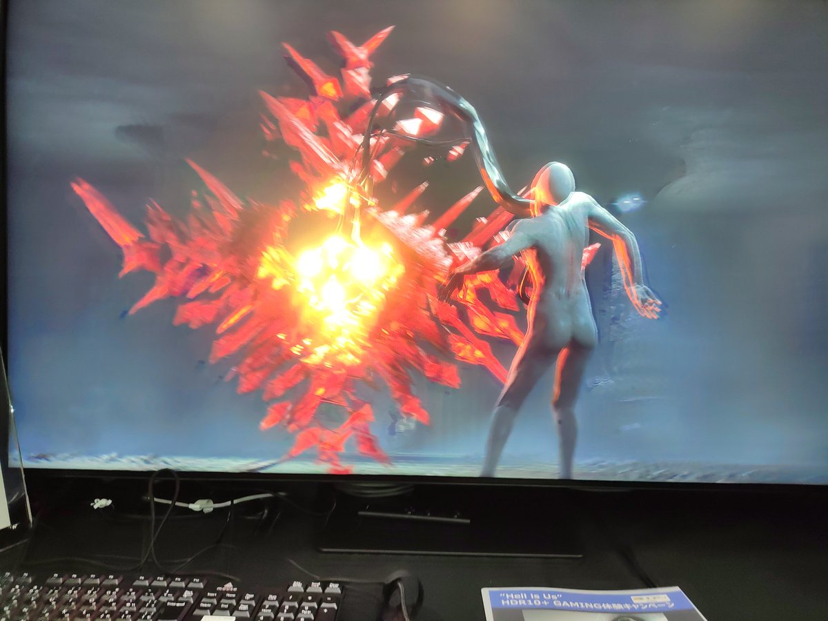 Kelmin0821's tweet image. #HDR10plus #HellIsUs
カメラではうまく撮れないですが、肉眼で見るとめっちゃ綺麗です
ベゼルも狭くてかっこいい