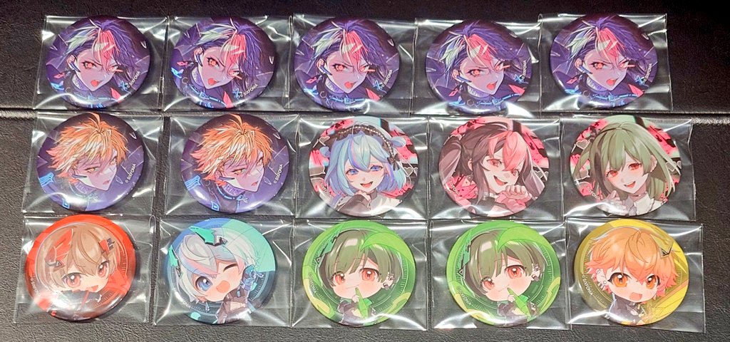 すち シクフォニ バーチャル 缶バッジ 第14弾 10点 シクフォニ