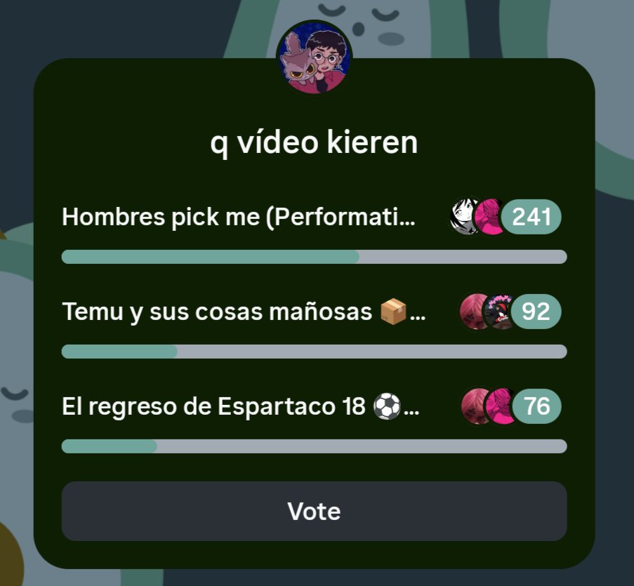 Para el proximo video tengo plaenado cambiar un poco el formato, tengo muchas ganas de lo que vean!!!! 

Un pekeño espoiler mis kabrones