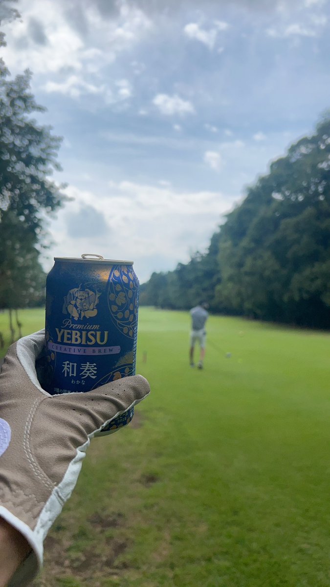 前部署のゴルフコンペ⛳️