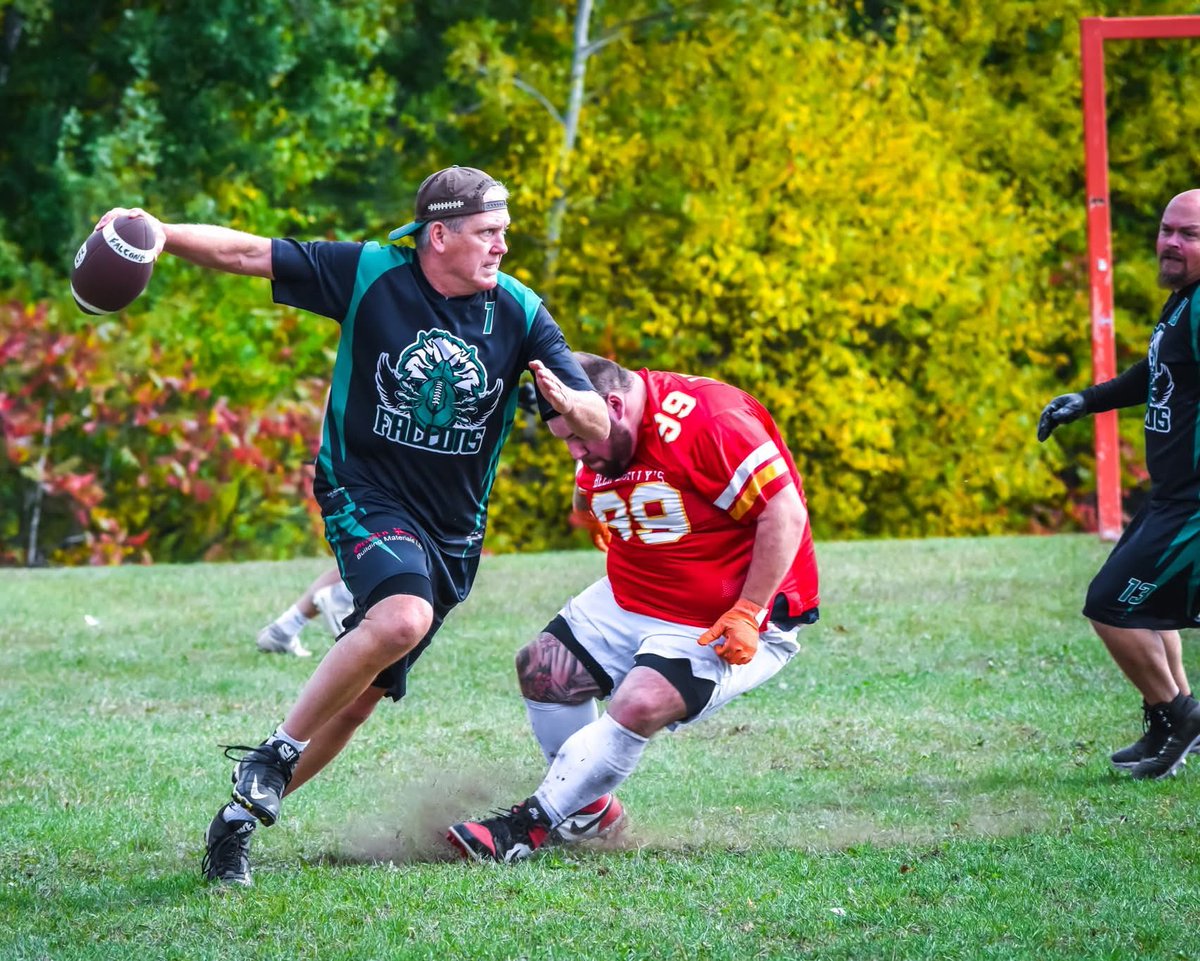 Back on the field again 🏈