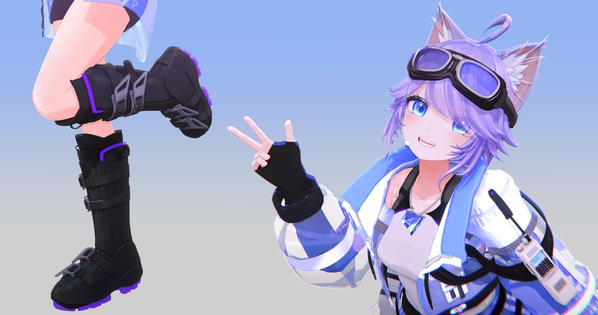 Yo new VTuber trend just dropped！
Shoes vs. Wearer ～ 

Lemmie see your footwear friends！
As for me, my feetsies are Exploration Ready™ ～
