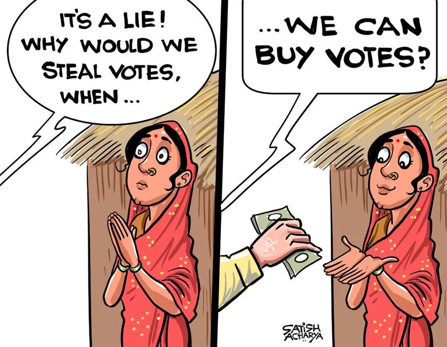 shaqueelsinai's tweet photo. #VoteChori Sey #VoteKhareed #Revadi Sab istemaal Hoga chunao jeetney ke Liye https://t.co/o2LljT6YvJ