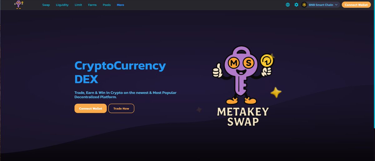 MetaKeySwap's tweet image. 🚀 MK Token & MK DEX
🔥 New Launch Coming Soon…
It will be launched around November
👇
🌐 MetaKeySwap-Official: metakeyswap.com
🔗 $MA ContractAddress(BEP20): 0xCDAf21b8d0f7c17010626c18C81663f6c38D724c
📄 Whitepaper:
drive.google.com/file/d/1fRCgnI…
💌Telegram: (1000 people…
