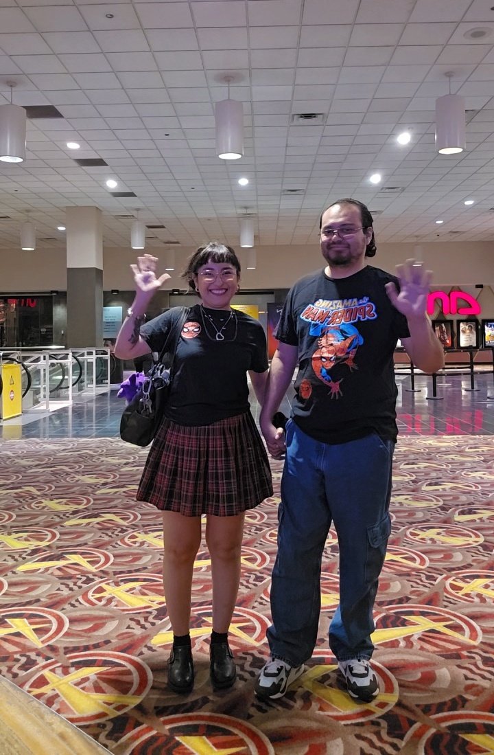 reni_bar's tweet photo. First time seeing the OG Spider-Man movies on the big screen! 
#MovieNight #SpiderMan #Spiderman2 #AMCTheatres https://t.co/0cHEUDsnxo
