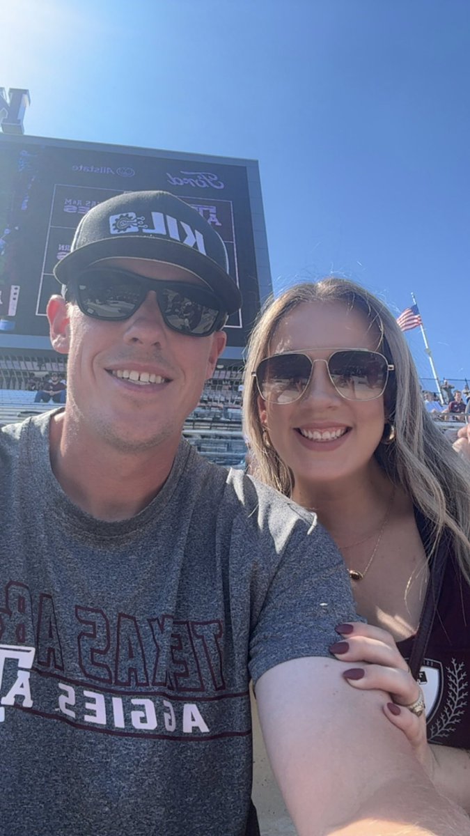 Paige Peevey (@paigepeevey) on Twitter photo First Aggie game of the season for hubby and me and it ended in a FTA win!!! #GigEmAggies #FTA <a href="/chad_peevey/">Chad Peevey</a> First Aggie game of the season for hubby and me and it ended in a FTA win!!! #GigEmAggies #FTA <a href="/chad_peevey/">Chad Peevey</a>