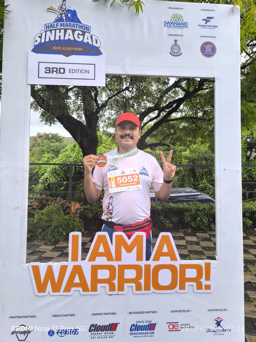 Subhash_Bagde's tweet photo. My first run today after the 2012 Pune Marathon!

It is never too late...

Thank you @adilnargolwala Sir for inspiring.

#SinhagadHalfMarathon
#Marathon https://t.co/URv64c4l6E