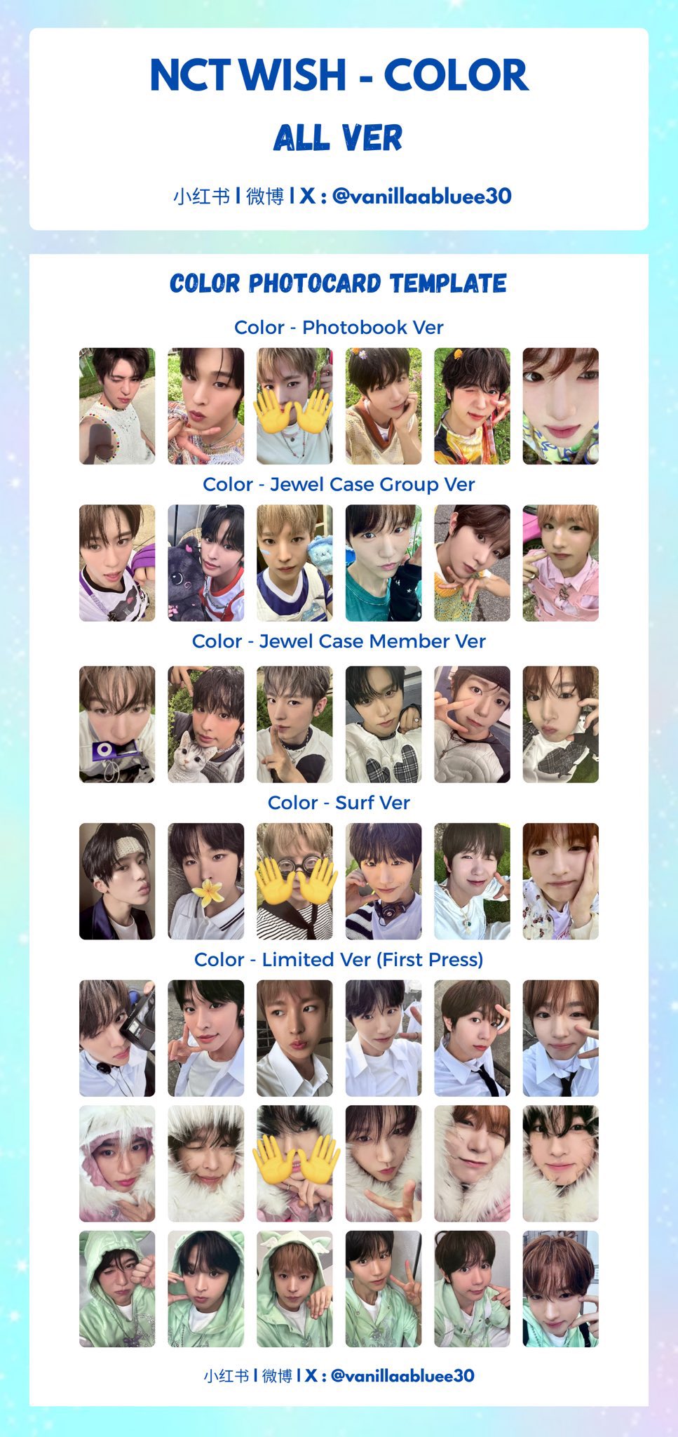nctwish color リク ショーケース 当選者特典 トレカ NCT WISH COLOR STREAMING EVENT トレカ リク - メルカリ