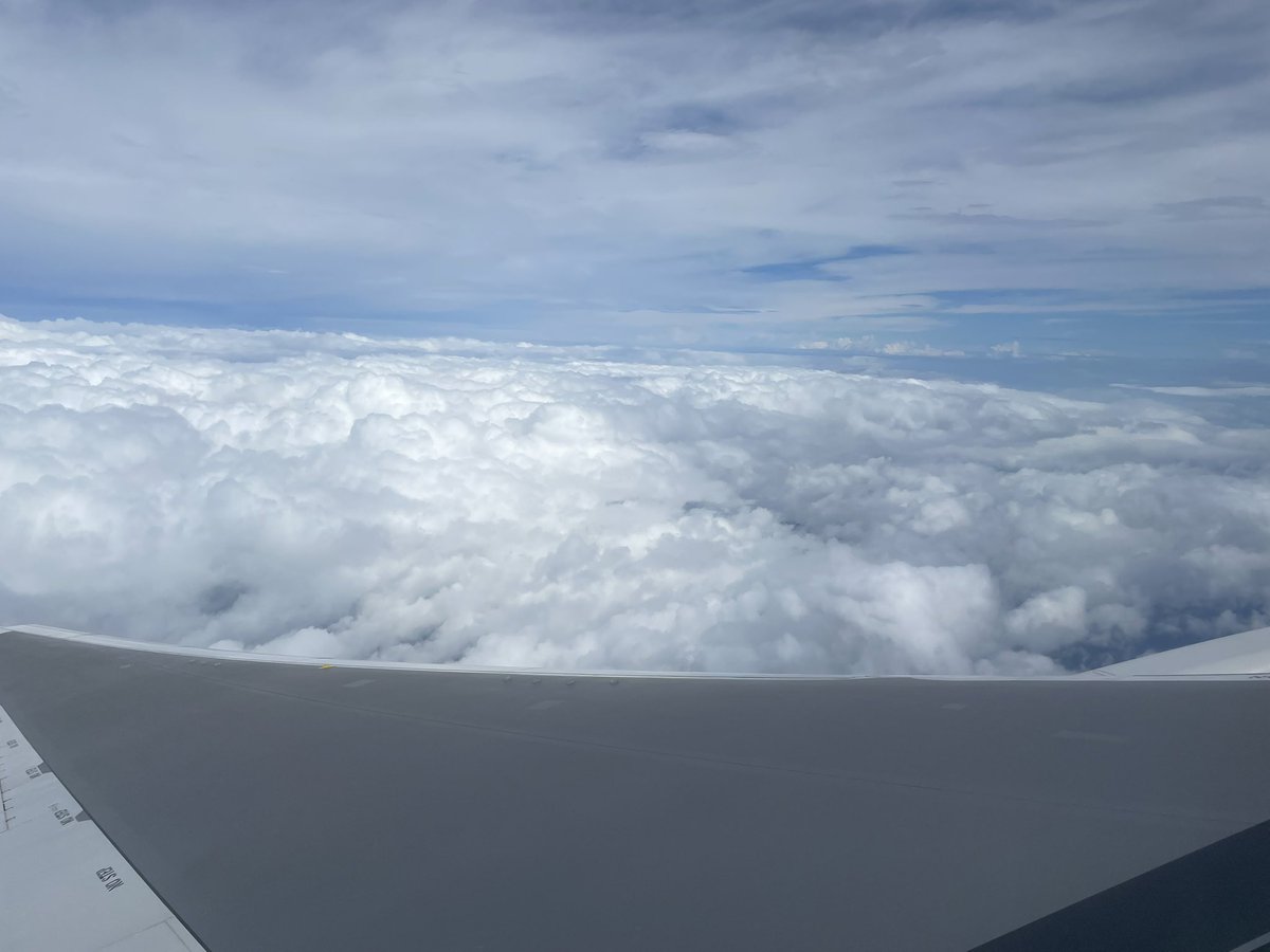 雲超えたら快適や！