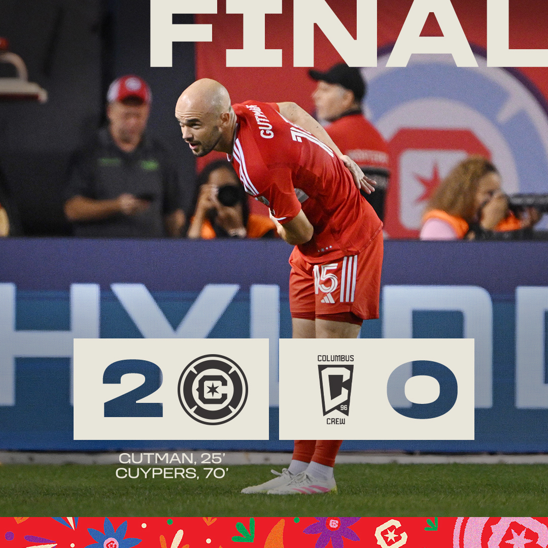 ¡Se acaboooooo! Cobramos venganza en el Soldier Field y estamos a poco de la siguiente fase 🔥

#VamosFire | #cf97