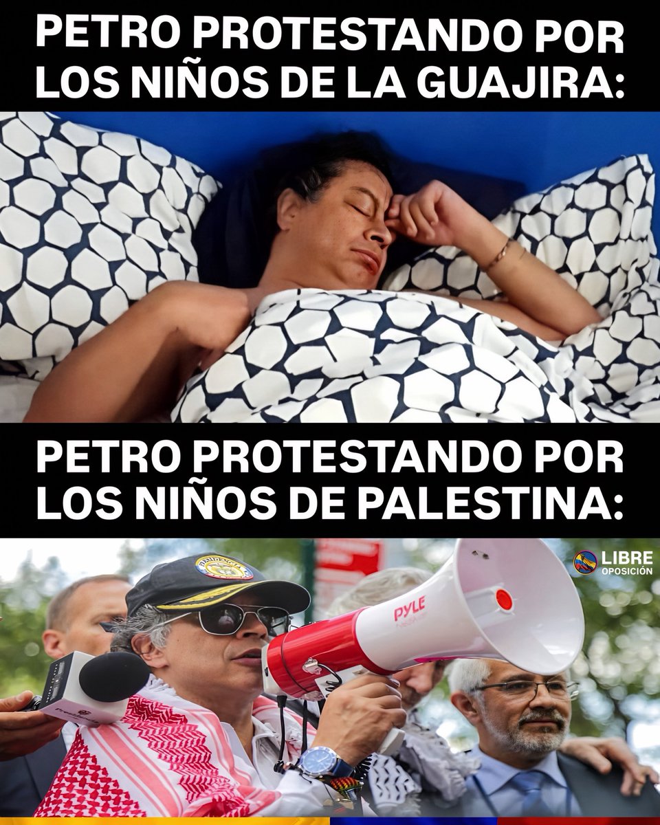 #Colombia 🇨🇴🇵🇸| ¿Ustedes conocen a un tipo más cínico y sinvergüenza que Gustavo Petro?