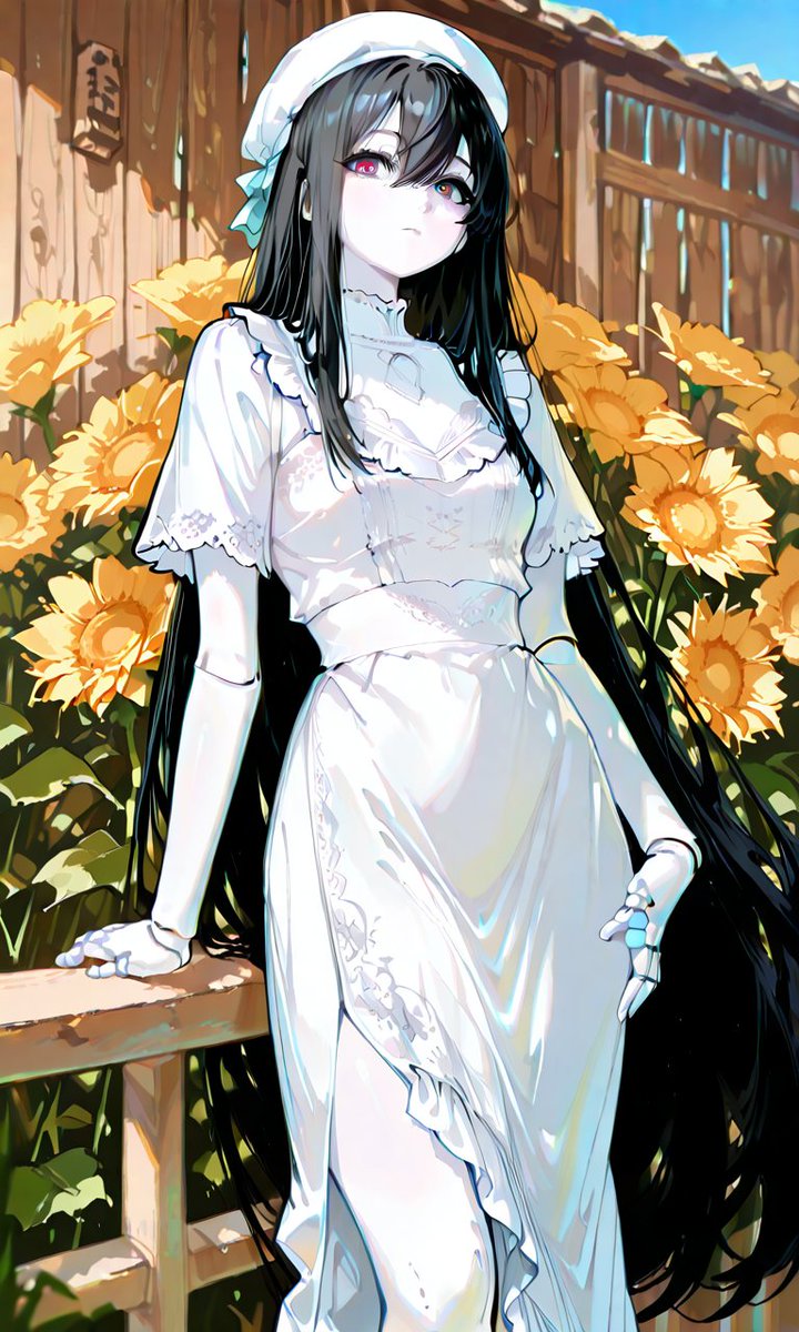 八尺様-メカドール #stablediffusion #メカ娘 #怪談 #都市伝説