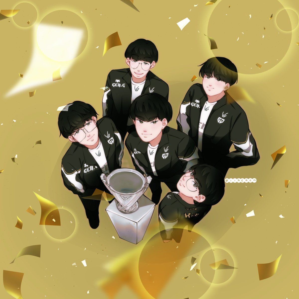 iihcnom's tweet image. Make it rain of gold confetti please 💛
#GENGWIN #GENWIN