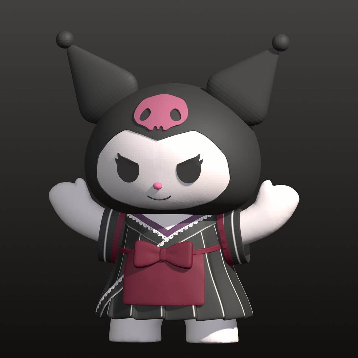 #kuromi #nomadsculpt wip