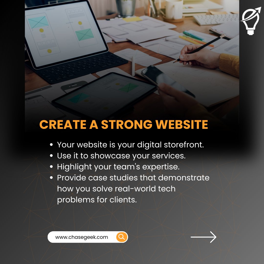 chasegeek's tweet image. Ready to grow your business? 🚀
The best brands use a mix of strategies like blogging, social media, and podcasts to attract new clients.
Ready for a strategic marketing plan that works? Contact us today for a FREE consultation!
#MarketingStrategy #BusinessGrowth