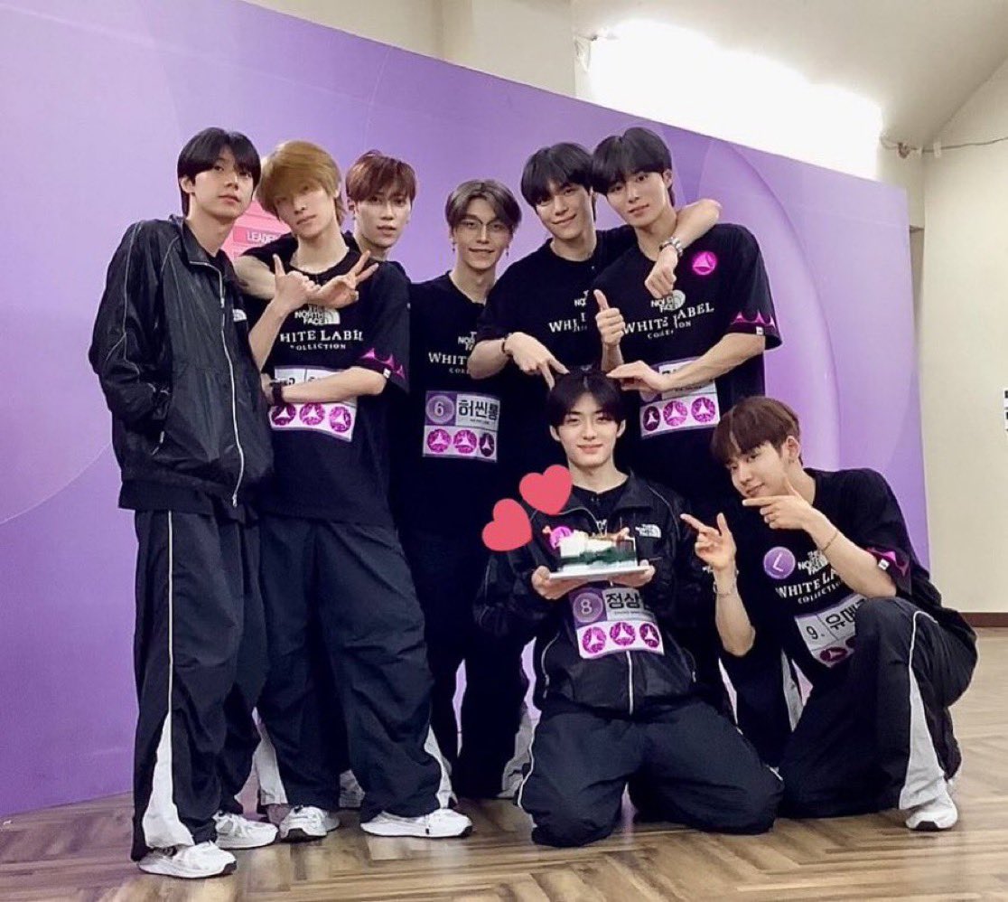 sanghyeon celebrated his birthday with brat attitude team!!!