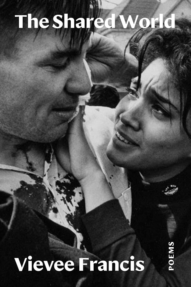 simeonberry's tweet image. (58/61) “Witness, / if you can, listen: I slurped the frog-leg soup / gone bad. Held a brass spoon like a barrel / to my mouth.” —Vievee Francis, “Break Me and I’ll Sing” (The Shared World) @northwesternup #WOC #61Books61Days #TheSealeyChallenge #SeptWomenPoets