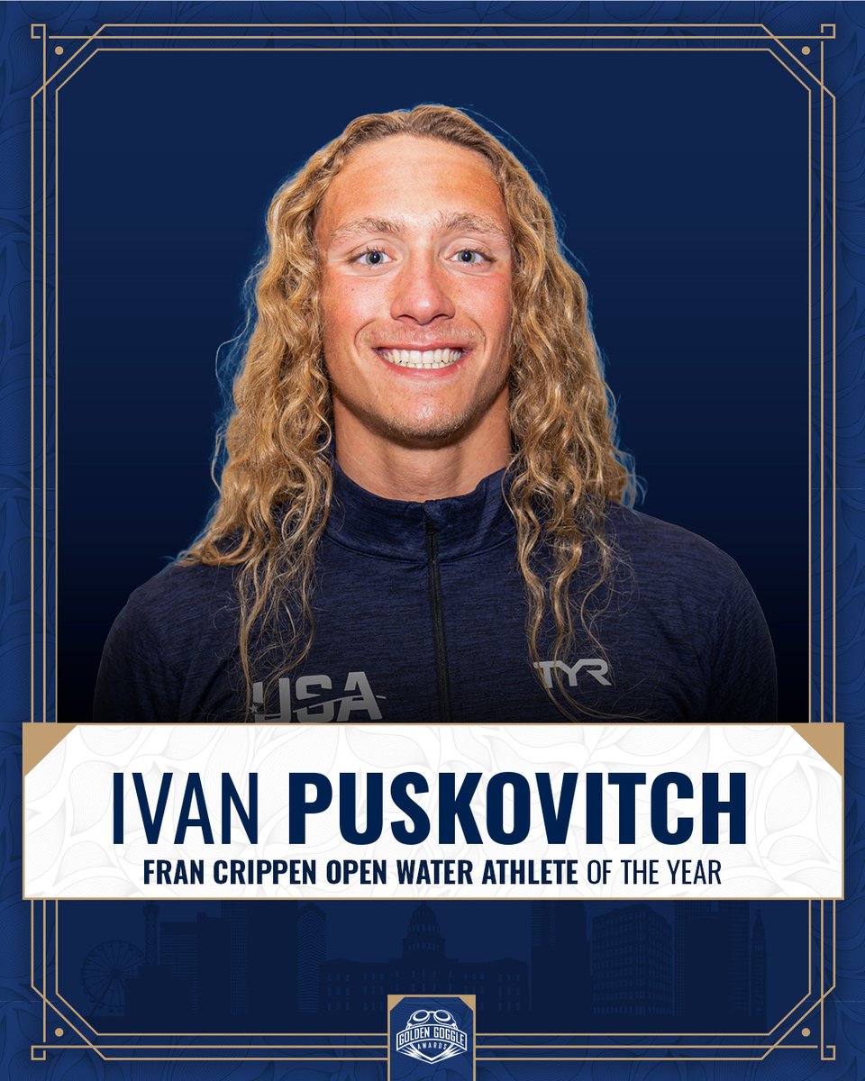 A deserving recognition for the top-American finisher at the 2025 Open Water World Championships 👏👏