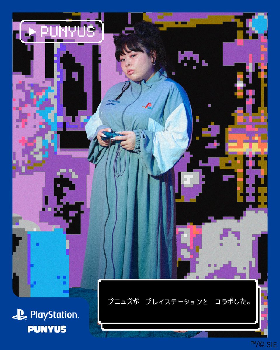 PlayStation™×PUNYUS PlayStationナイロンワンピース ￥9,900(tax in