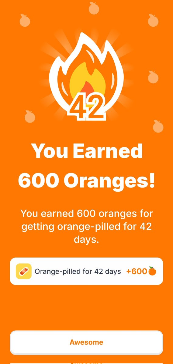sinichi6581796's tweet image. 🔥 
Gm guys! 🌄
I got my
42 DAYS LET’S GOOOO! 🚀
Shoutout to all my Signees fam your energy keeps me locked in. Drop your streaks below and let’s keep stacking! 💯
🍊🍊🍊
#SignLife @ethsign @sign