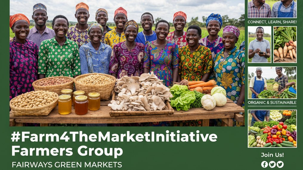 FairwaysGreenmk's tweet photo. @kalromkulima #Farm4TheMarketInitiative connects farmers to tables! 🍽️ We support Kenyan farmers specialising in peanuts, mushrooms, &amp; honey access markets. Find fresh, organic produce at Fairways Green Markets!

Join the #SustainableAg movement now: https://t.co/zciCPnnDZV
#KenyanFarmers https://t.co/ncP7snNlbF