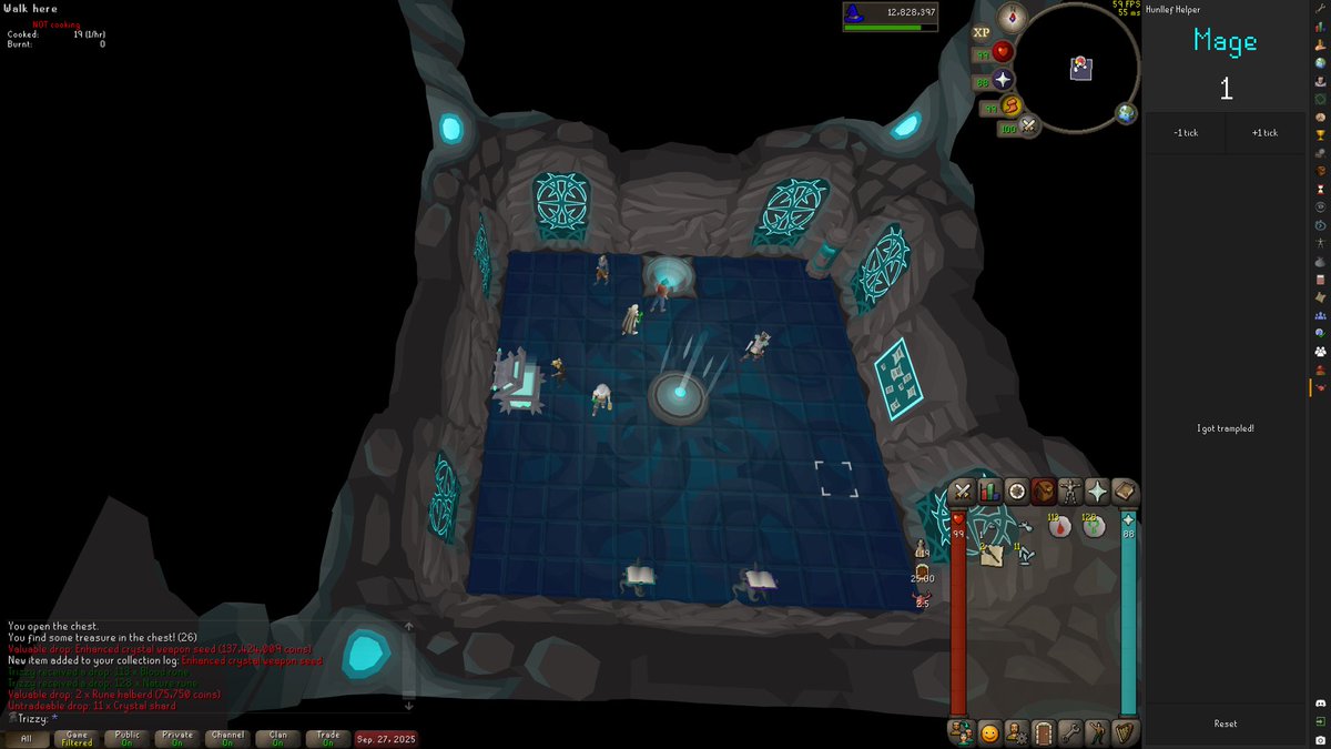 OS_Trizzy's tweet image. Enhanced Crystal Weapon Seed - 26 CG KC (still learning 😁)