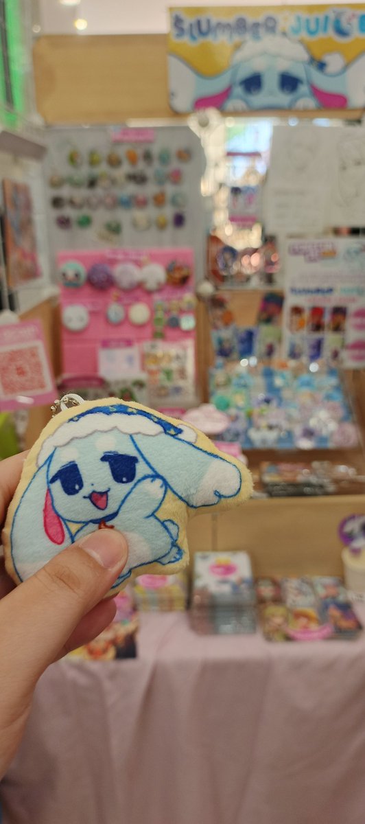 Last day of #PokeConPH2025  !
Our mascot is here free to Squeeze! 

Get a free sticker if you Follow us on Twitter! Just show us! Thank you!